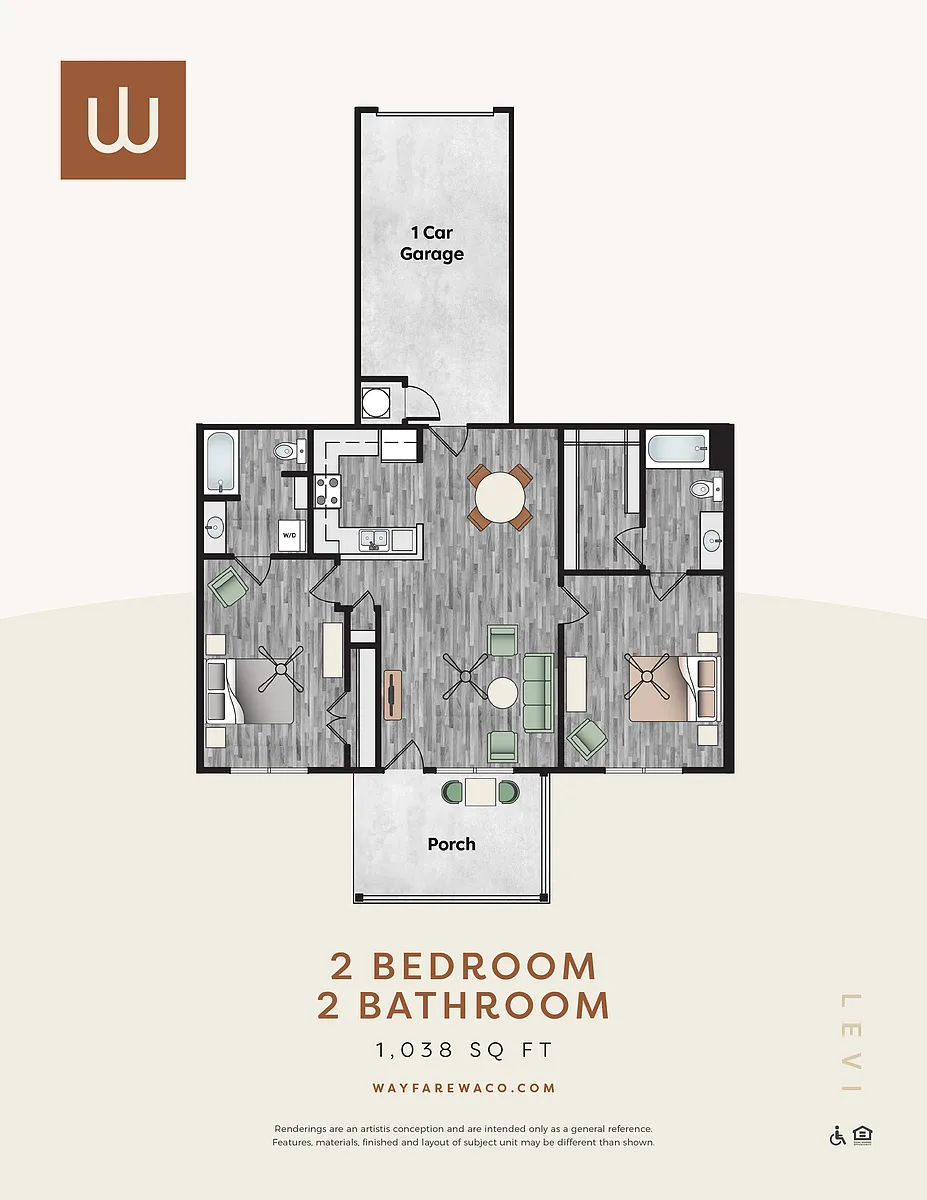 Floor plan Levi (C1-1)