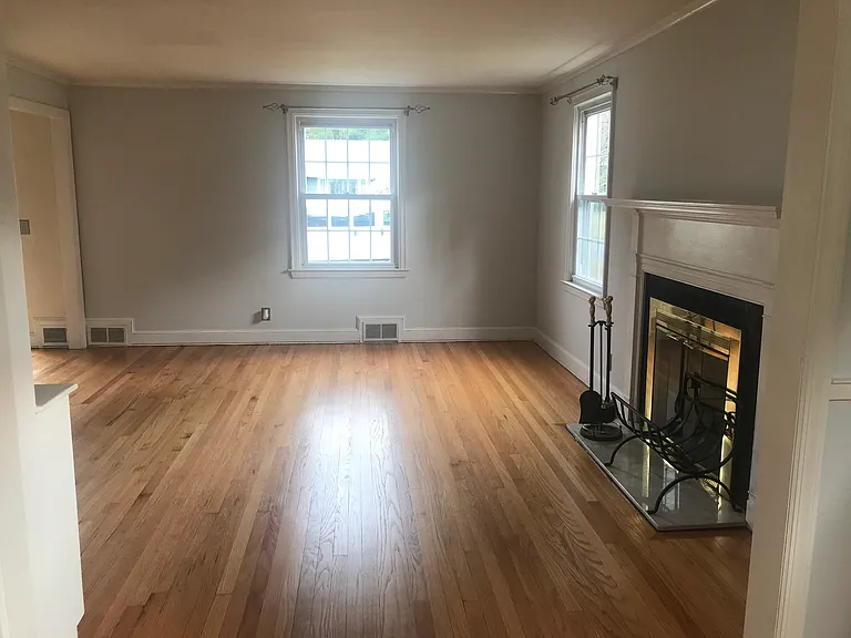 Living room with updated paint