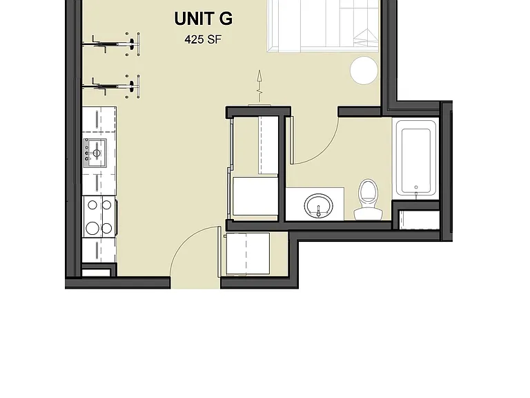studio - 425sf studio - 425sf