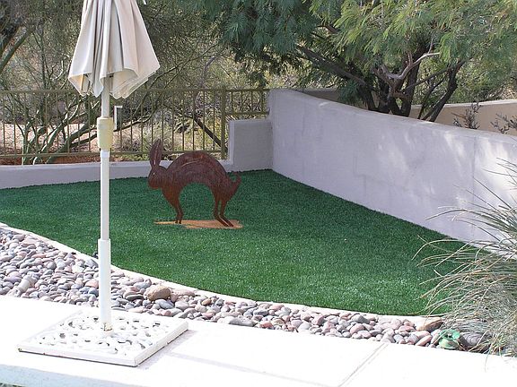 Grass at Pool