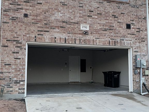 Two car garage and driveway