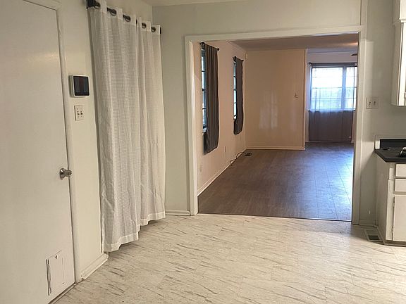 View from the front entrance to the family room