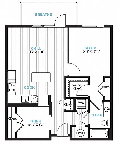 Floor plan AD02 Den