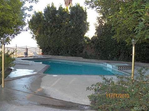 Sparkling blue pool  and spa with incredible views!