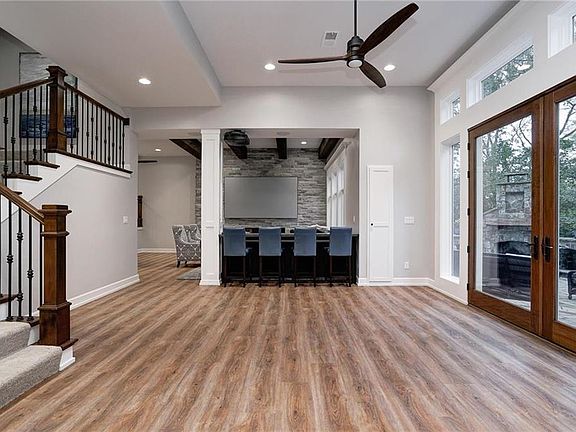 Exceptional newly finished walk out lower level.