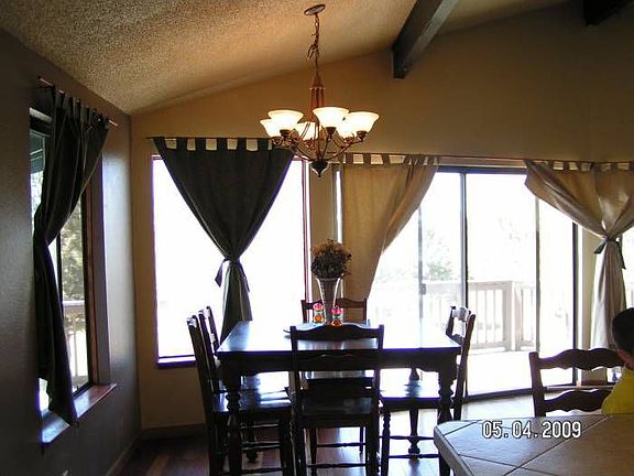 Dining area with views
