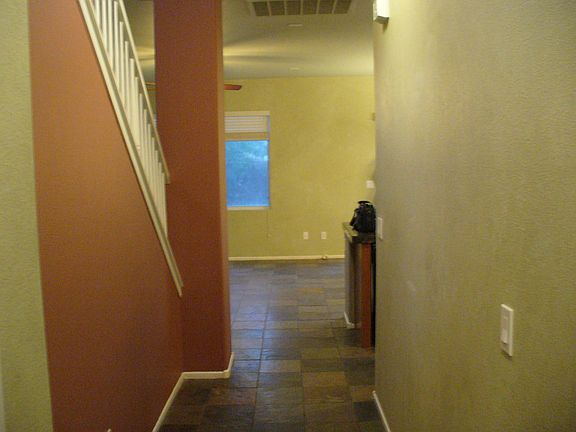 hallway to garage