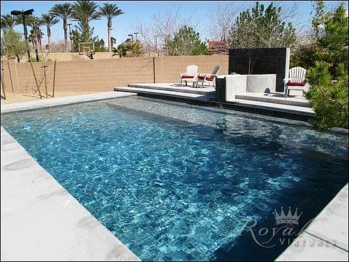 Pool with Water Feature