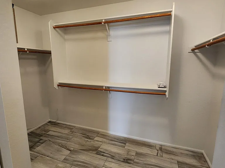 Master bedroom closet