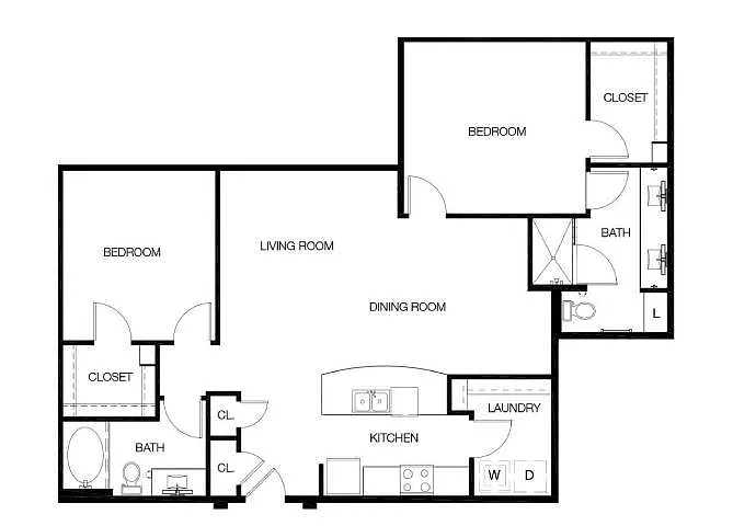 Floor plan B3 - I