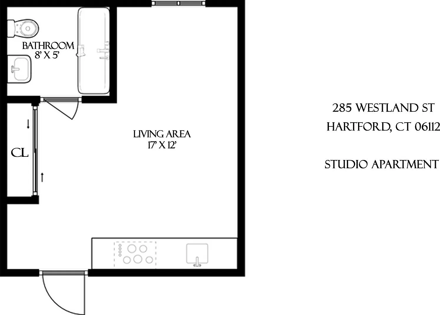 2 bed 1 bath — Photo 2