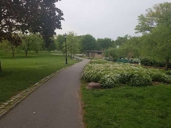 Close to park and walking trails, but still in the city by bus and train station