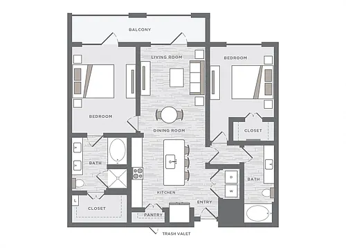 Floor plan B2