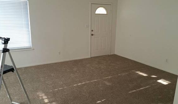 view of living room from kitchen