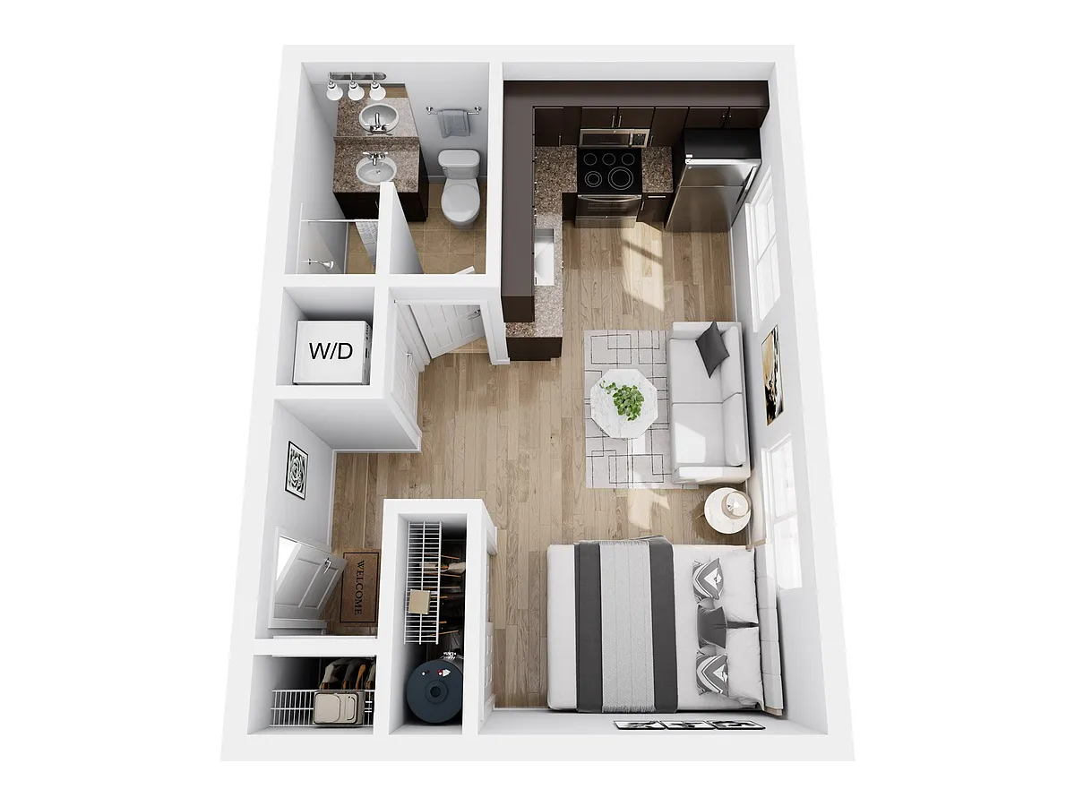 Floor plan 0 X 1 A