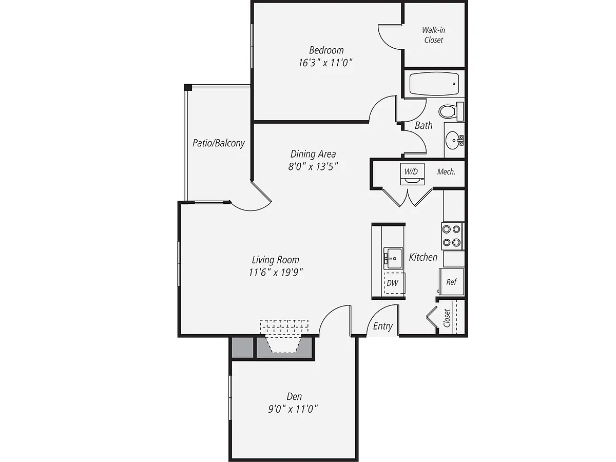 Floor plan A2D