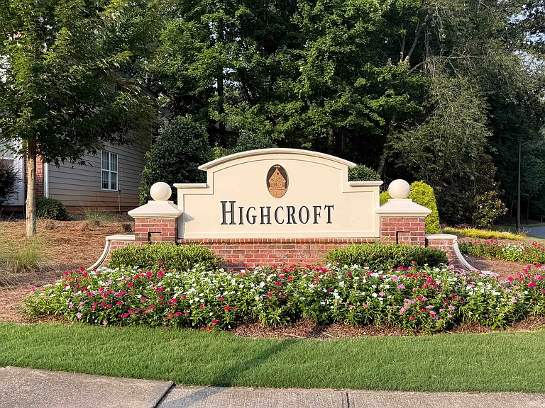 This home is in Highcroft section of Legacy Park.