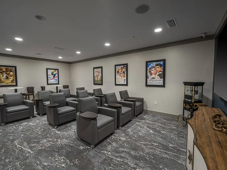 A shared space for entertainment and focus.