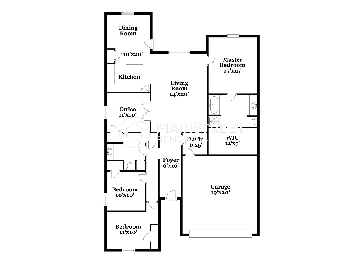 Floor Plan - 1013 NW 5th St