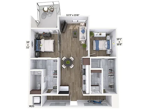 Floor plan B4-1083-Sig