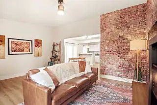 living room view.