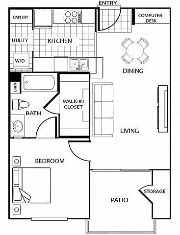 Floor plan San Miguel