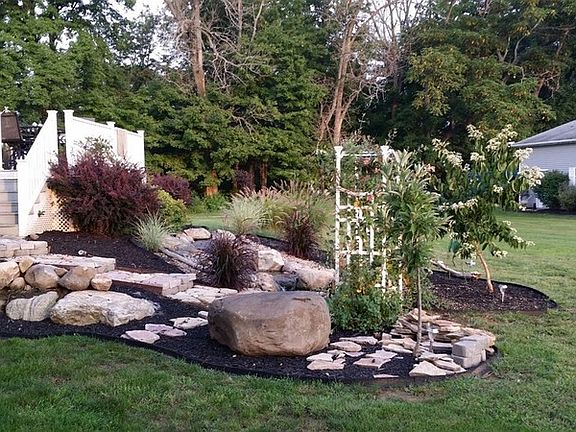 Waterfall
						:
						Rear landscaping