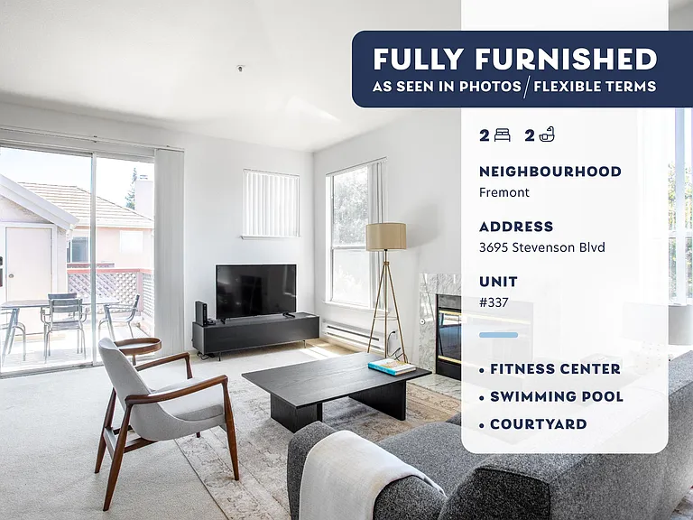 3695 Stevenson Blvd, Apt #337, Fremont