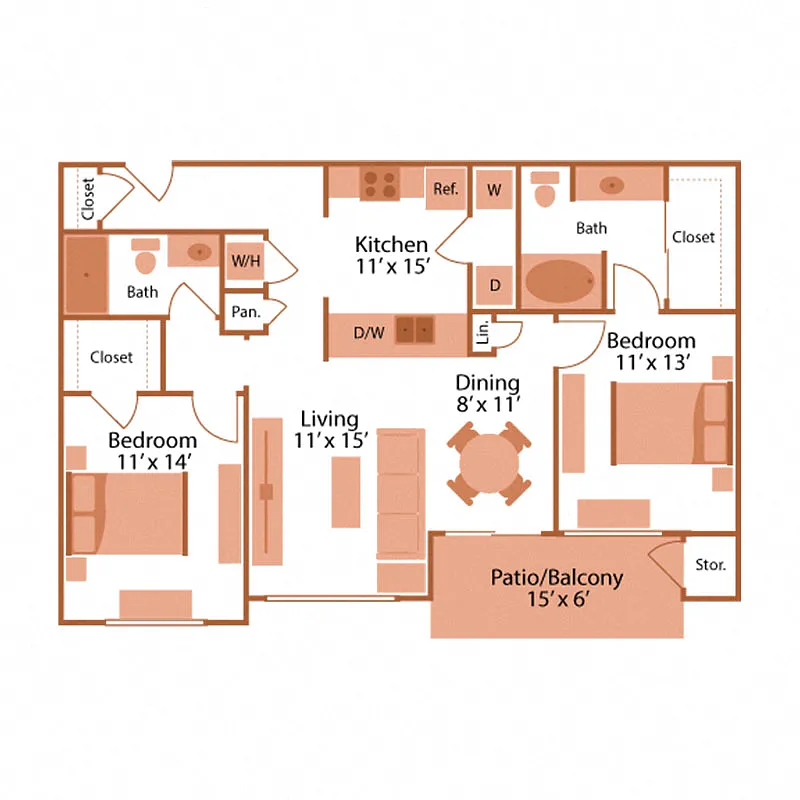 Floor plan Bryce (C)