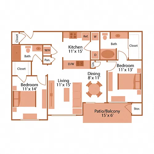Floor plan Bryce (C)