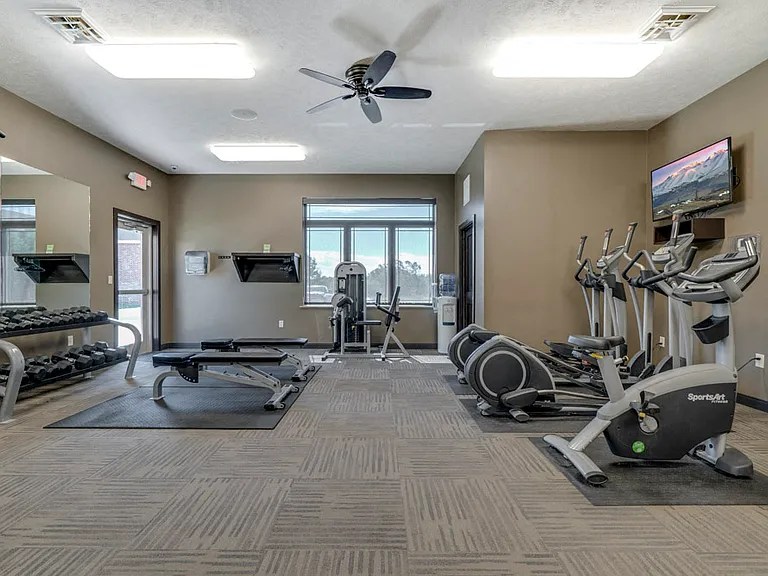 Our two fitness centers are fully equipped to meet all your workout needs.