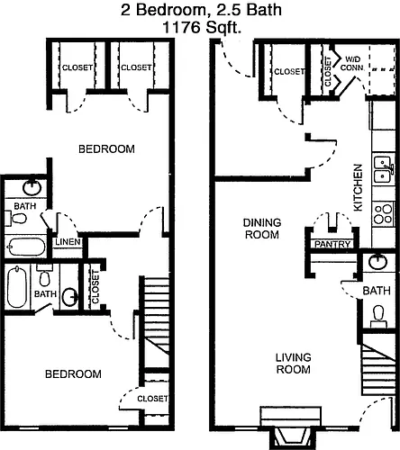 Floor plan B3TH