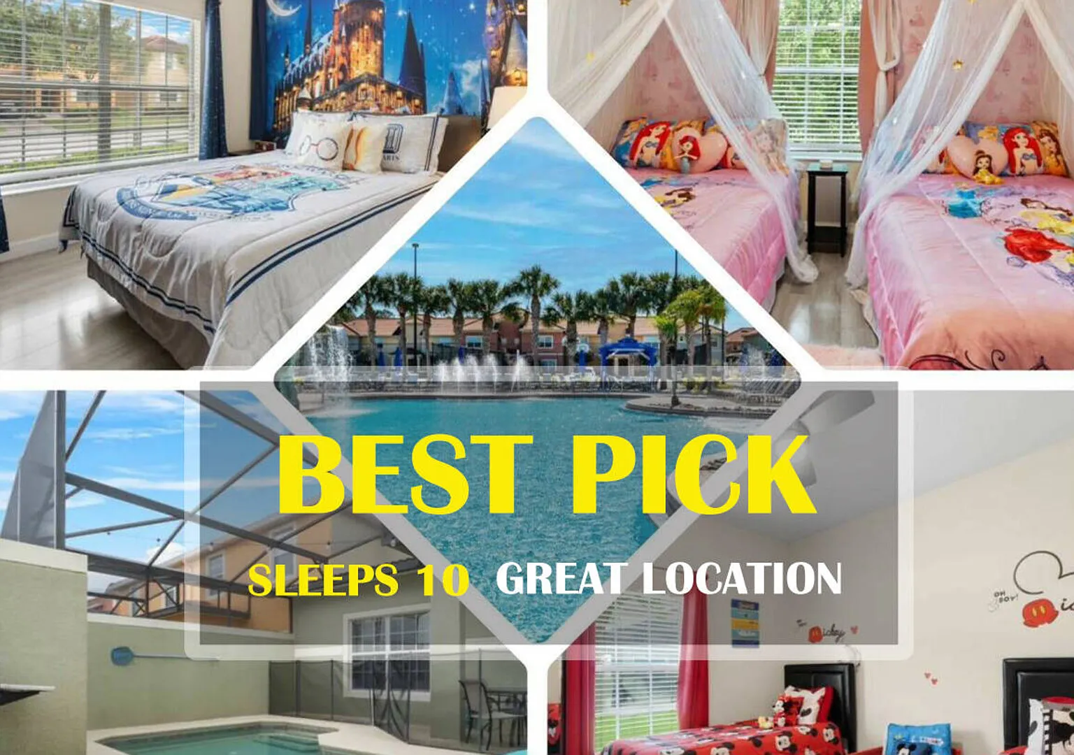 Zairytale Candy Luxury 5BR, 4BA with Pool in Kissimmee — Photo 1