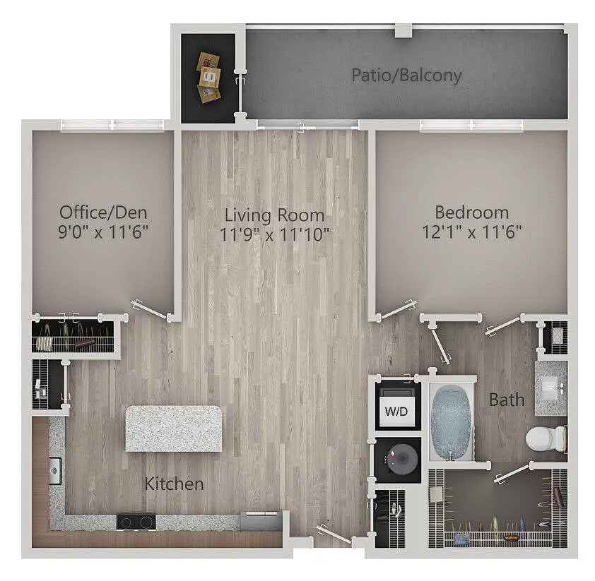 Floor plan Hudson