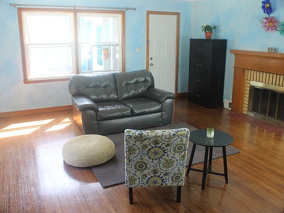 Main floor with fireplace