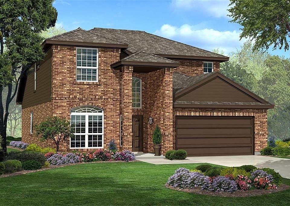 D.R. Horton's The Lovington Floorplan Elevation A