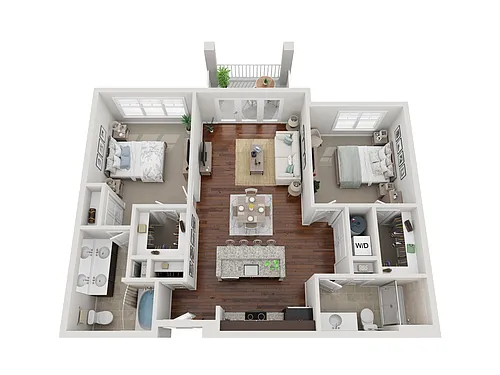 Floor plan The Rappahannock