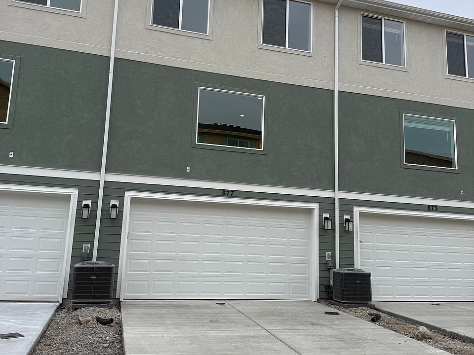 2 car garage and 2 car driveway