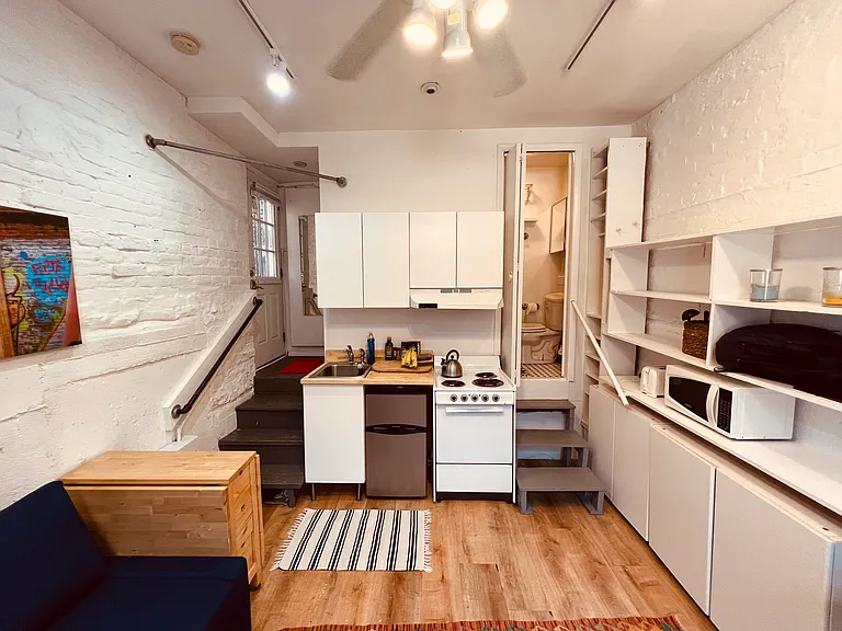Full view of kitchen