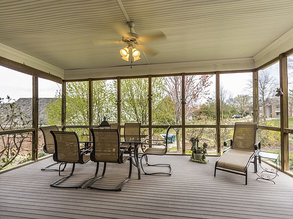 INSIDE SCREENED DECK