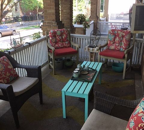 Beautiful Porch - An Outside Living Room