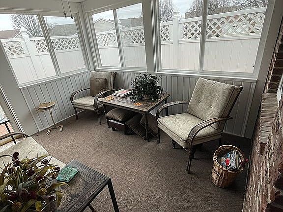 Enclosed porch