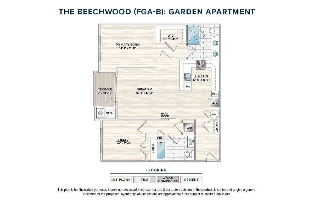 Floor plan The Beechwood (FGA-B)