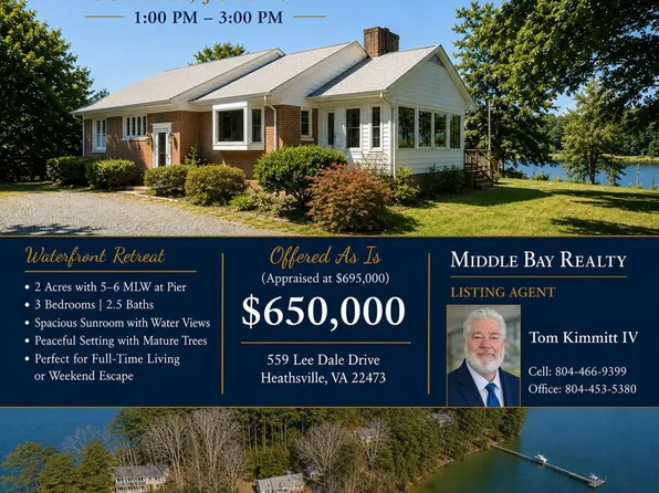 559 Lee Dale Dr, Heathsville, VA 22473