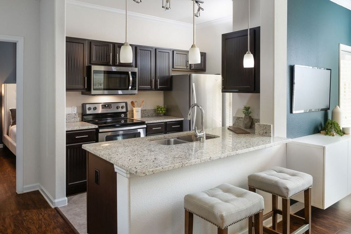 Kitchen and dining area