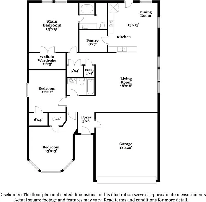 3 bed, 2.0 bath, 1618 sqft, $2,160 — Photo 2