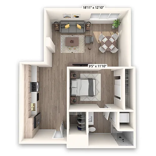 Floor plan Challenger