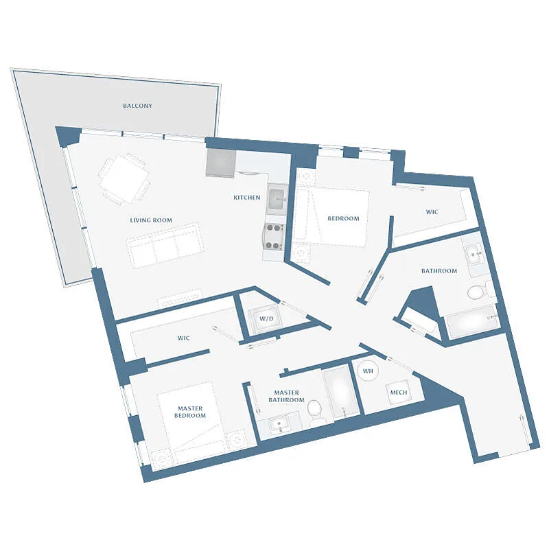 Floor plan B8
