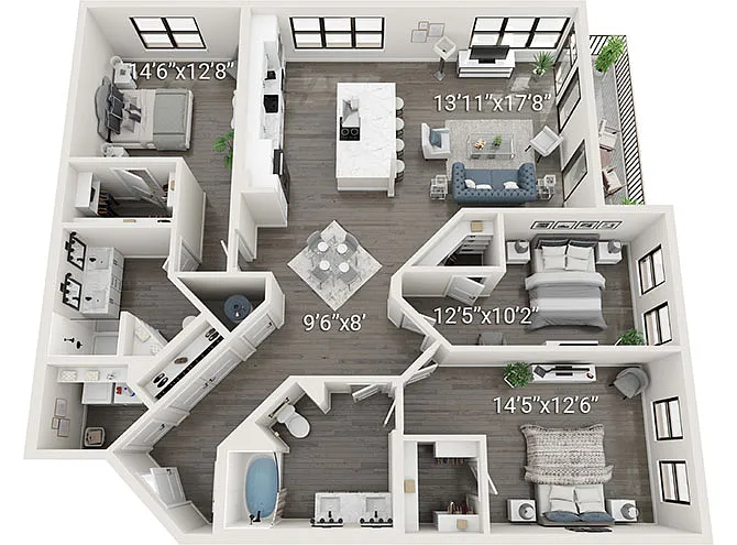 Floor plan Cumberland