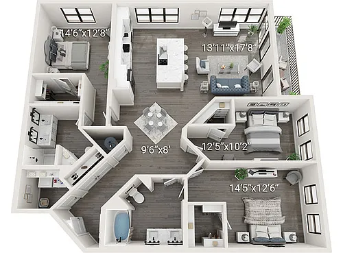 Floor plan Cumberland